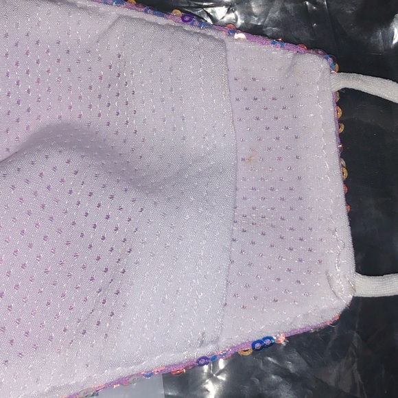 💎 Iridescent sequin face mask - Picture 4 of 7